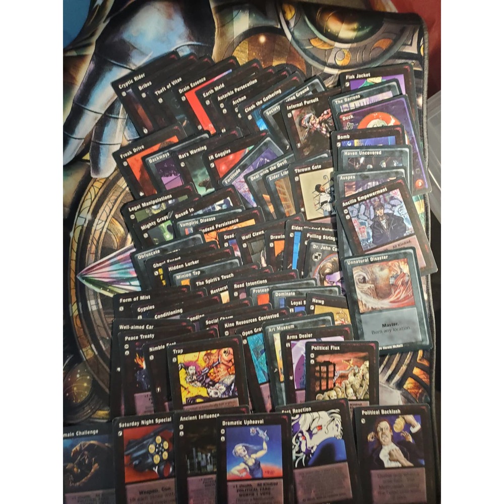 75 vintage 1st edition Jyhad cards 1994